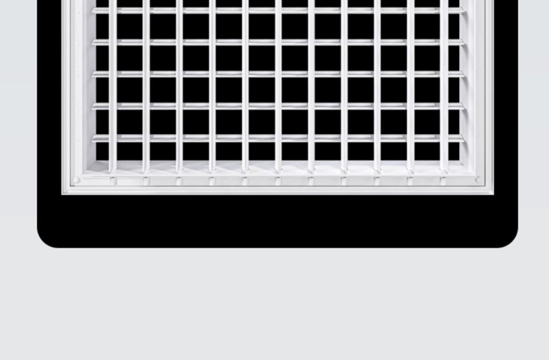 铝合金双层百叶风口(图13)